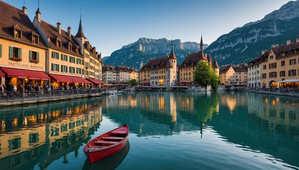 Idées d'escapades romantiques à Annecy entre lac et montagnes