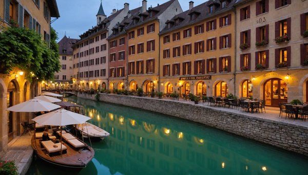 Séjours en hôtels de charme à Annecy pour un week-end romantique réussi